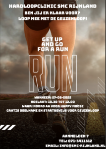 Geuzenloop hardloopclinic SMC Rijnland