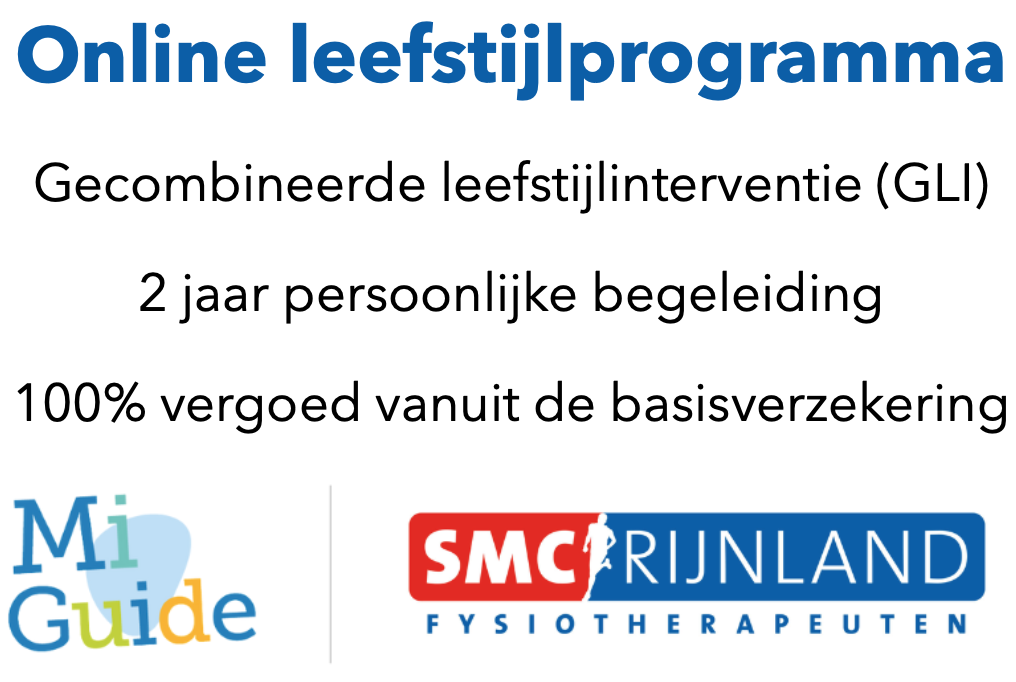 Online leefstijlprogramma geheel vergoed vanuit de basisverzekering