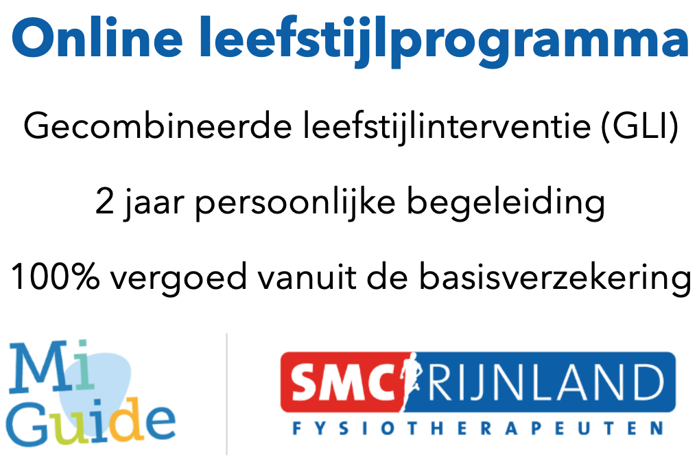 Online leefstijlprogramma GLI MiGuide-x-SMC